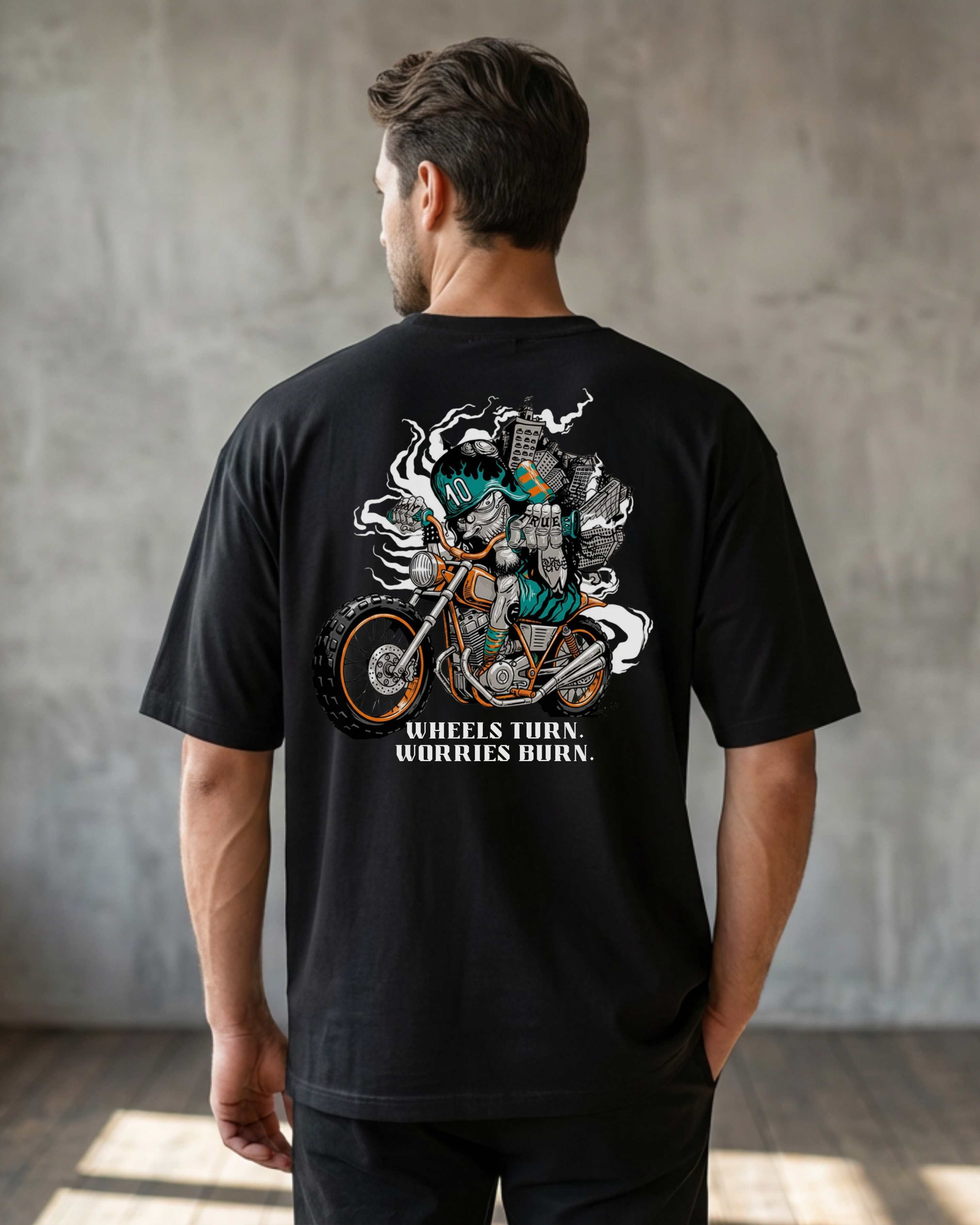 Rider Boy Oversized T-Shirt