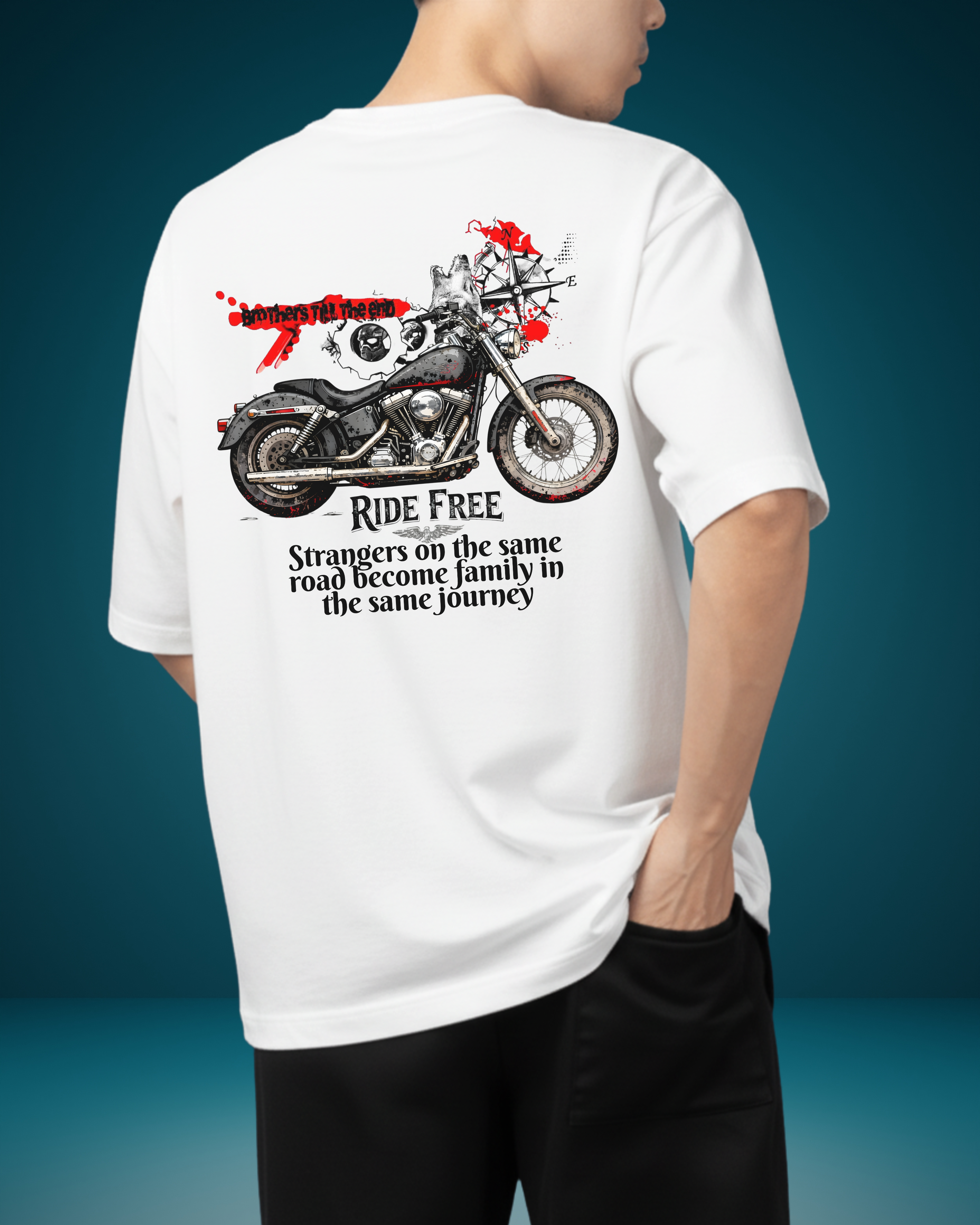 Ride Free Oversized Classic T-Shirt